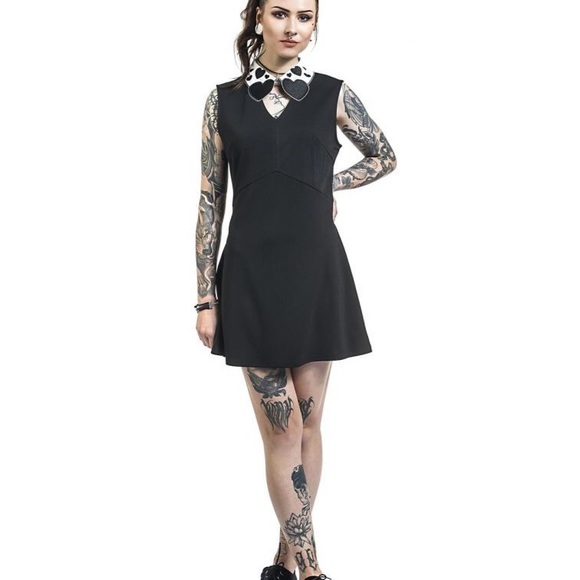 Blackmilk Dresses & Skirts - Voodoo Vixen Black Gothic Black Milk Spooky Dress